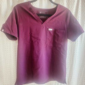 Figs One Pocket Catarina Scrub Top-Size M